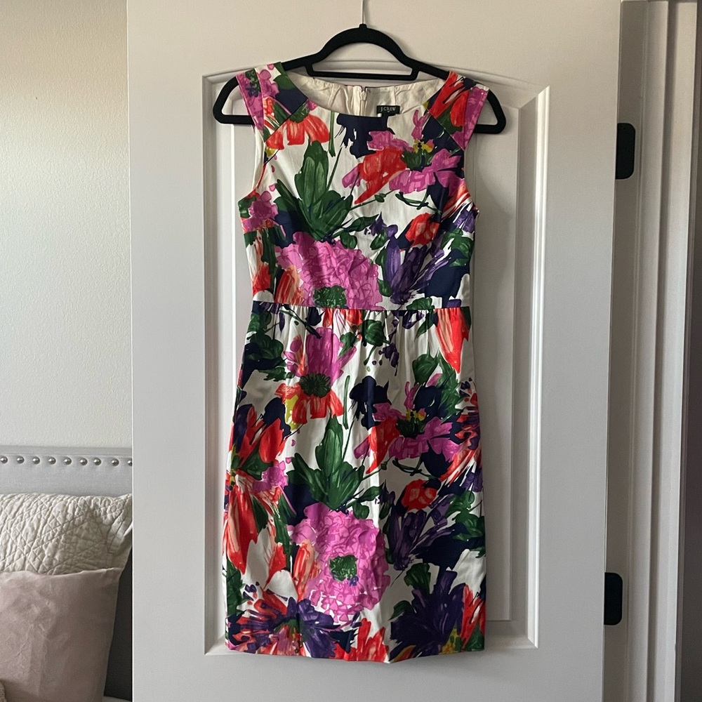 J. Crew Floral Dress